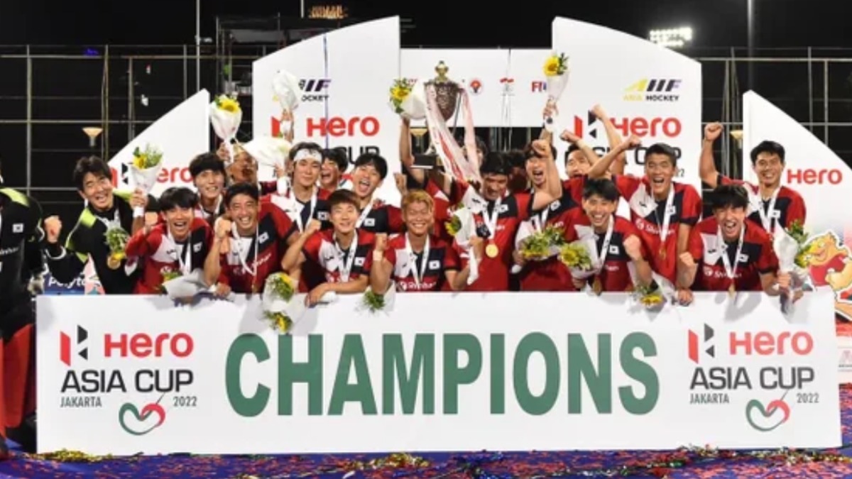 Teams with most titles in Men's Hockey Asia Cup