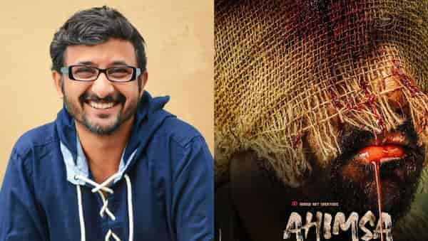 Director Teja’s next starring Abhiram Daggubati titled Ahimsa, here's the film's pre-look