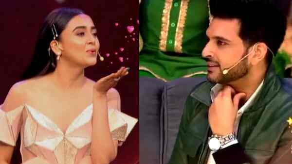 Tejasswi Prakash goes down on her knee for Karan Kundrra while co-hosting Dance Deewane Juniors– watch promo video