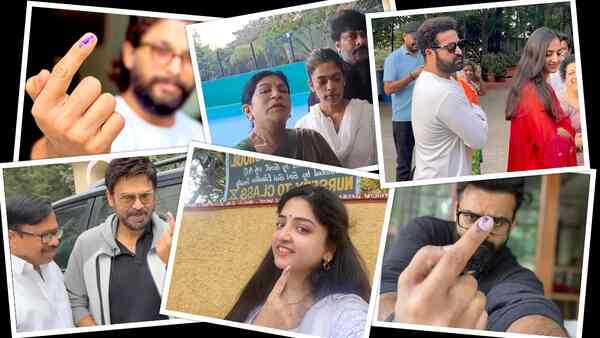 Telangana Elections 2023: Allu Arjun, Jr NTR, Rana Daggubati, Chiranjeevi and others cast their votes