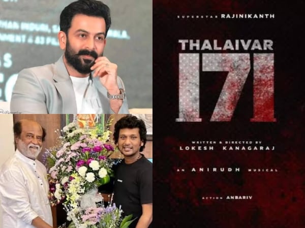 Thalaivar 171 - Is Prithviraj the antagonist in the Rajinikanth-Lokesh Kanagaraj film? Here's what we know