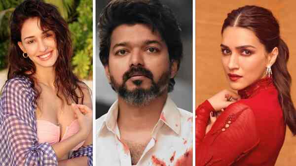 Thalapathy 66: Disha Patani, Kriti Sanon are frontrunners to bag female lead role in the Vijay-starrer