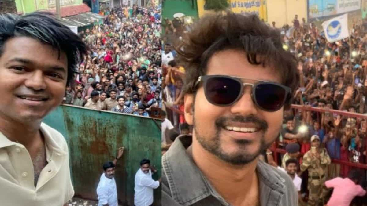 The Greatest Of All Time — Thalapathy Vijay's Selfie With Fans Breaks ...