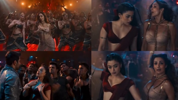 Thamma song Poison Baby: Rashmika Mandanna turns surprise entertainer in Malaika Arora's dance number | Watch