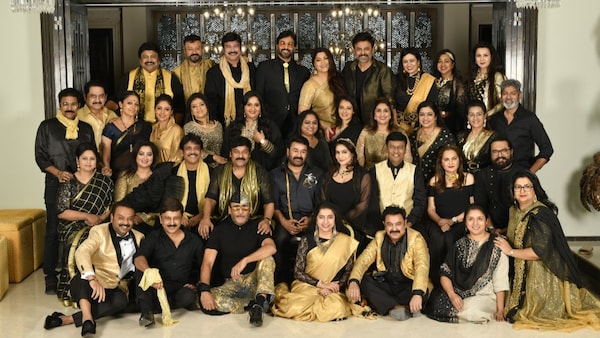 The '80s star get-together at Chiranjeevi's house in 2019