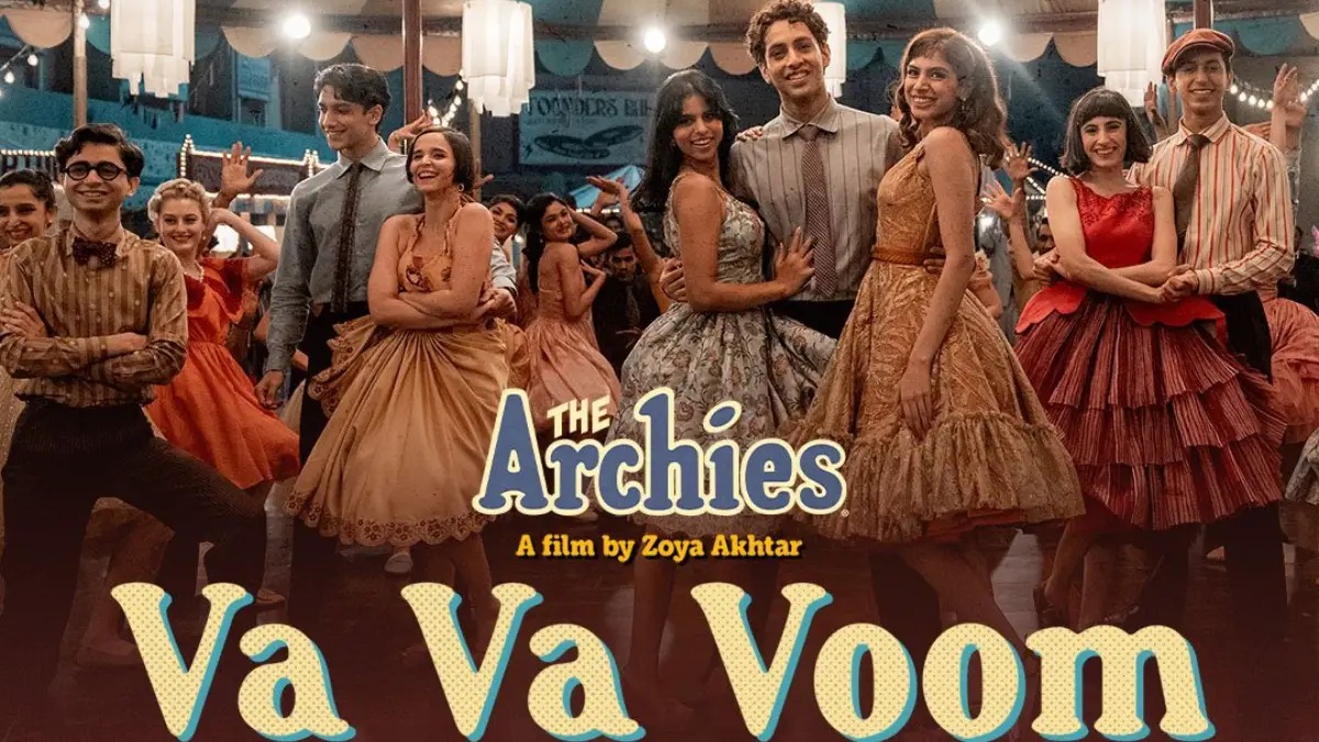The Archies’ song Va Va Voom OUT: Suhana Khan, Agastya Nanda, Khushi Kapoor and more rock and roll with energy