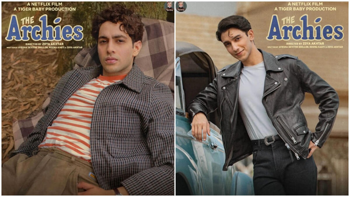 The Archies new character posters out: Agastya Nanda, Mihir Ahuja, Vedang Raina, Yuvraj Menda increase anticipation