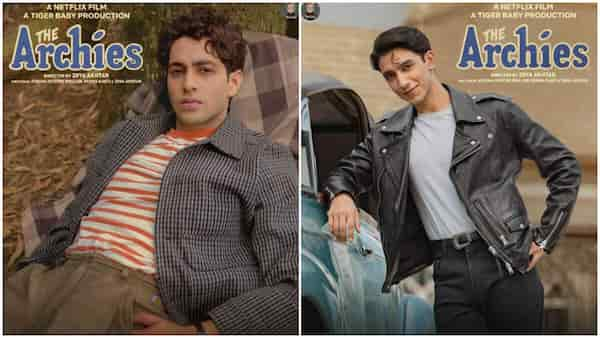 The Archies new character posters out: Agastya Nanda, Mihir Ahuja, Vedang Raina, Yuvraj Menda increase anticipation