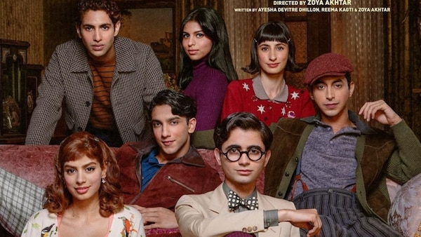 The Archies new poster: Agastya Nanda, Khushi Kapoor, Suhana Khan, and the gang are ready to take us back to the 60s