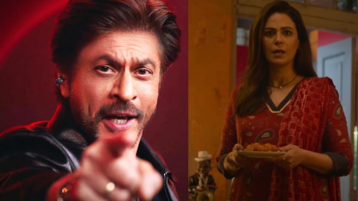 Did Mona Singh take a dig at Khans romancing young women? Actress tells SRK, ‘Aap heroes Jawan banke baithe ho toh humein...’
