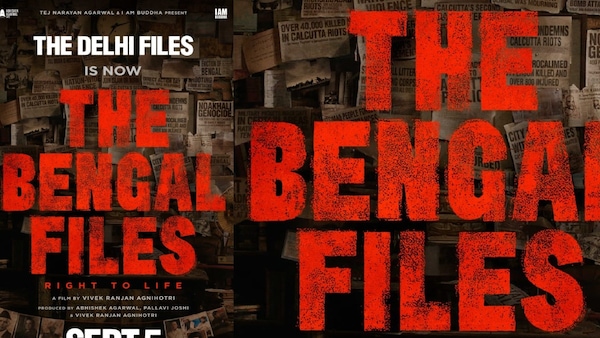 Confirmed: Vivek Agnihotri's The Delhi Files is now The Bengal Files, teaser date out
