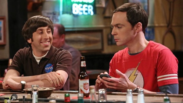 Howard and Sheldon in The Big Bang Theory