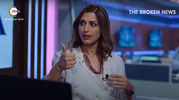 The Broken News: Sonali Bendre opens up about why she chose the ZEE5 show for her comeback