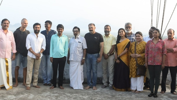 The cast and crew of #Suriya41