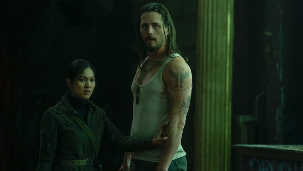 A still from the show