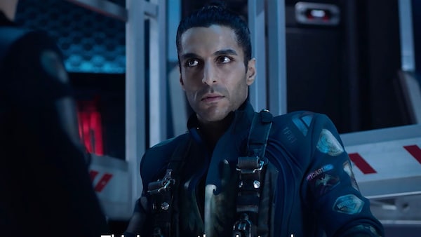A still from The Expanse