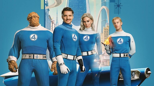 The Fantastic Four: First Steps. Poster detail