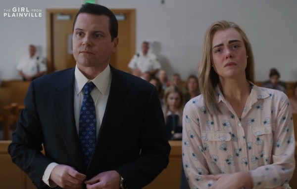 Michael Mosley and Elle Fanning in a still from the show