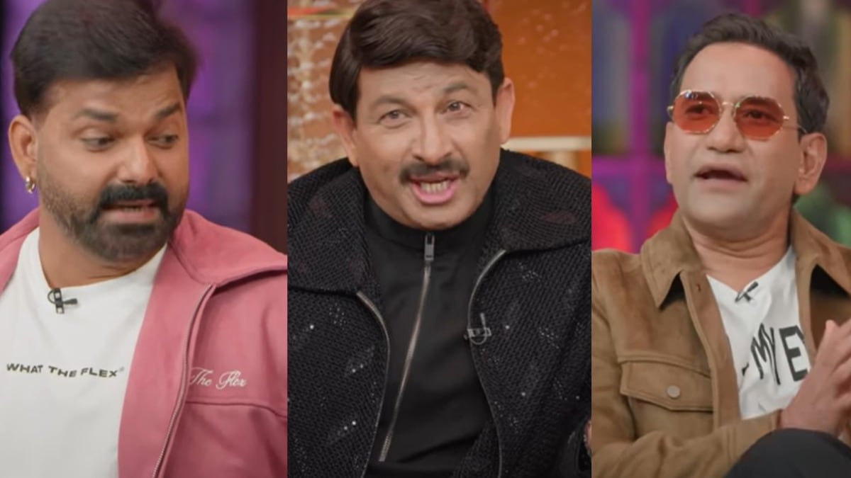 The Great Indian Kapil Show turns Bhojpuri special; Pawan Singh and Dinesh Yadav tease Manoj Tiwari | Watch