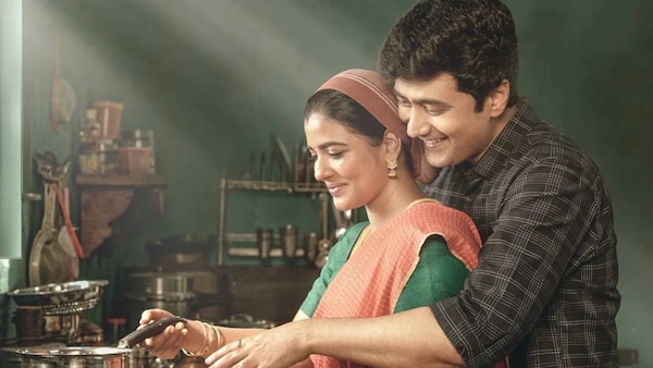 Aishwarya and Rahul Ravindran in The Great Indian Kitchen