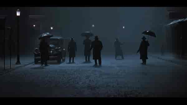 The iconic scene from Road To Perdition