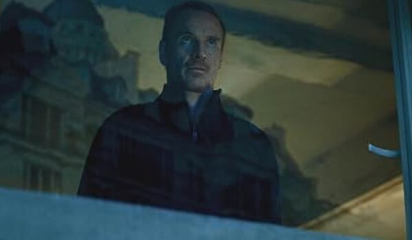 A still of Michael Fassbender from The Killer