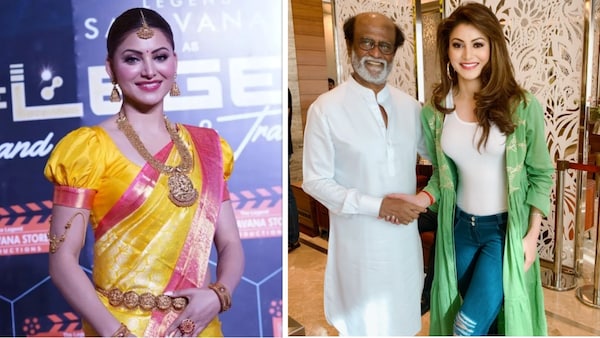 Urvashi Rautela expresses liking for Rajinikanth and Dhoni at the trailer launch of her Tamil debut