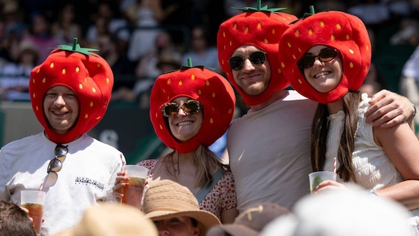 The many strawberries of Wimbledon. Image via Facebook/@wimbledon