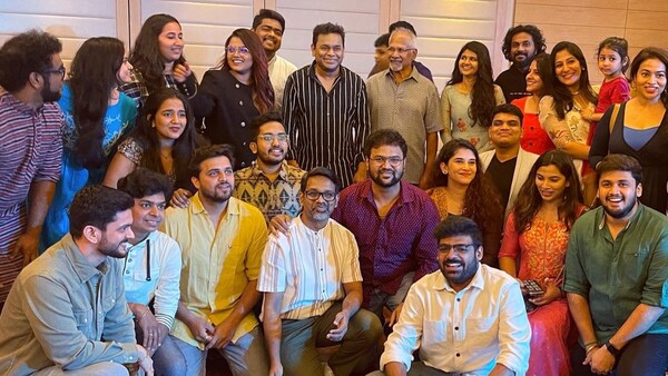 Ponniyin Selvan: Mani Ratnam and AR Rahman celebrate film's success with the music team