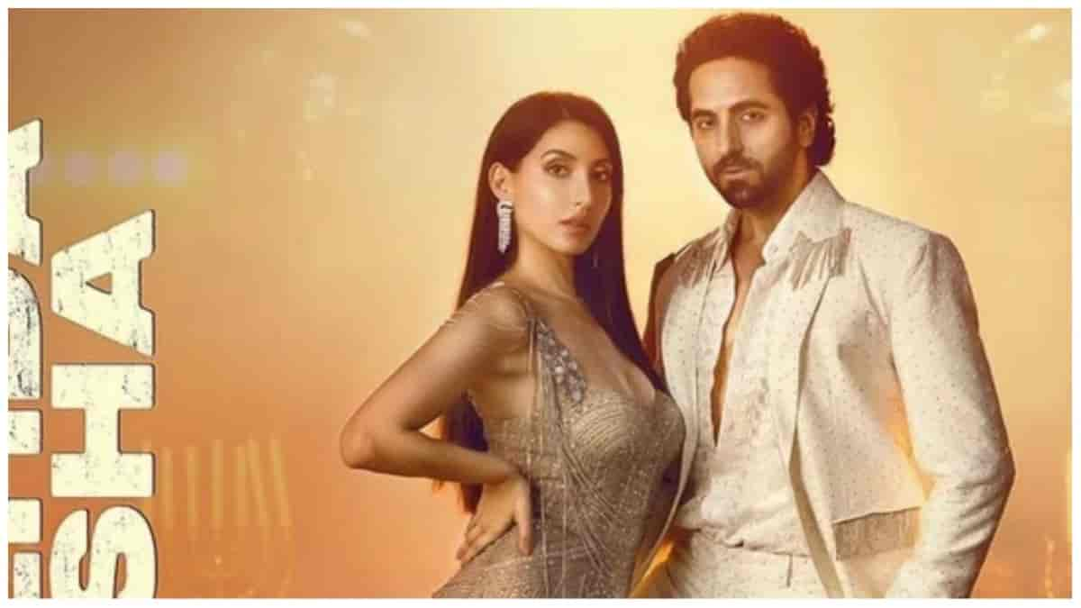 Jehda Nasha song teaser: Ayushmann Khurrana-Nora Fatehi is one hot, irresistible pair: WATCH