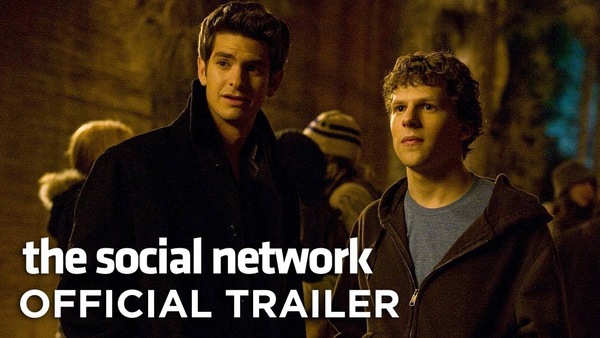 A still from the official poster of The Social Network
