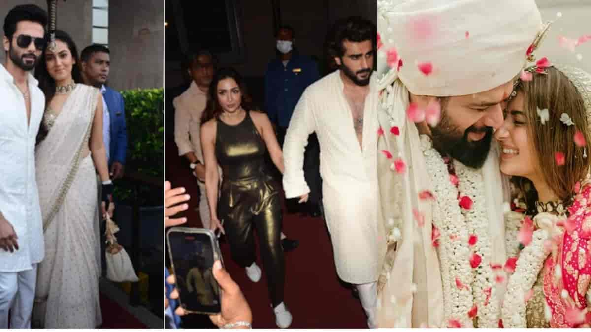 Kunal Rawal-Arpita Mehta wedding: Shahid Kapoor, Malaika Arora, Arjun Kapoor, Varun Dhawan and others attend