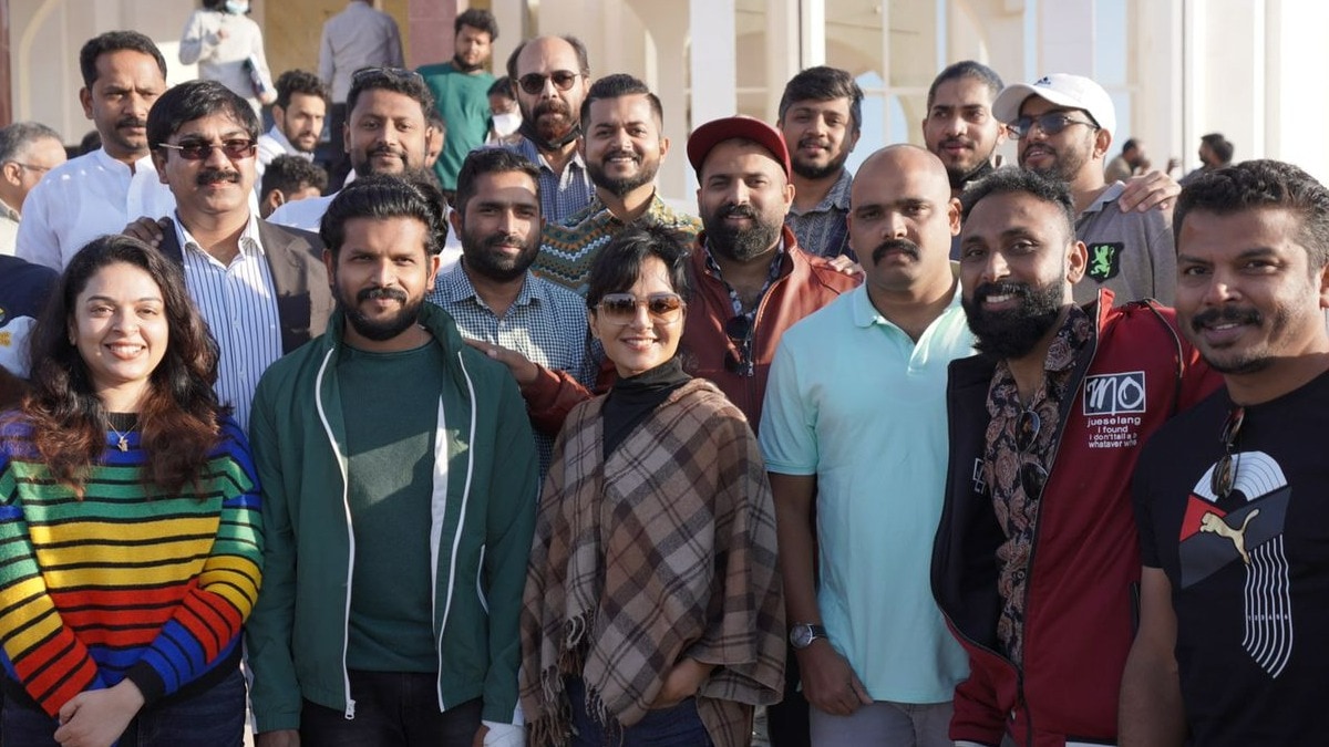 Manju Warrier begins shooting for Ayisha in Ras Al Khaimah, actors from Tunisia, Syria, Yemen and UAE join team