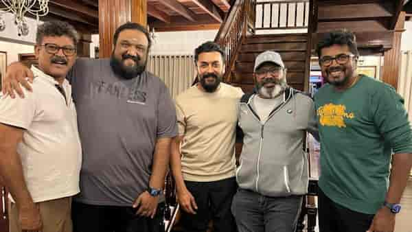 Suriya's Kanguva team wrap up schedule in Kodaikanal, Supreme Sundar drops picture