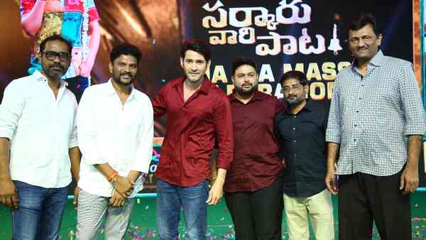 The team of Sarkaru Vaari Paata