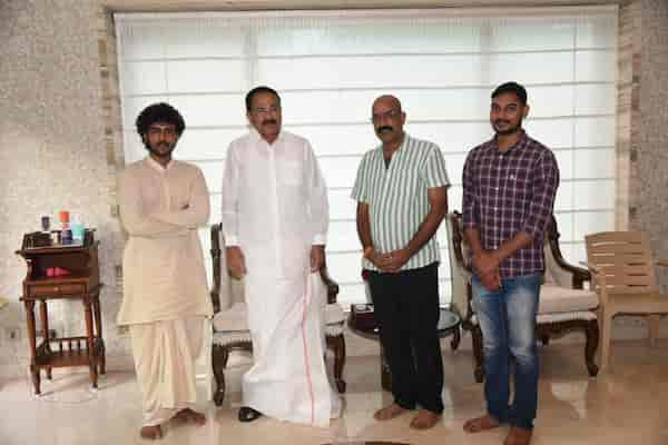 The team with Venkaiah Naidu