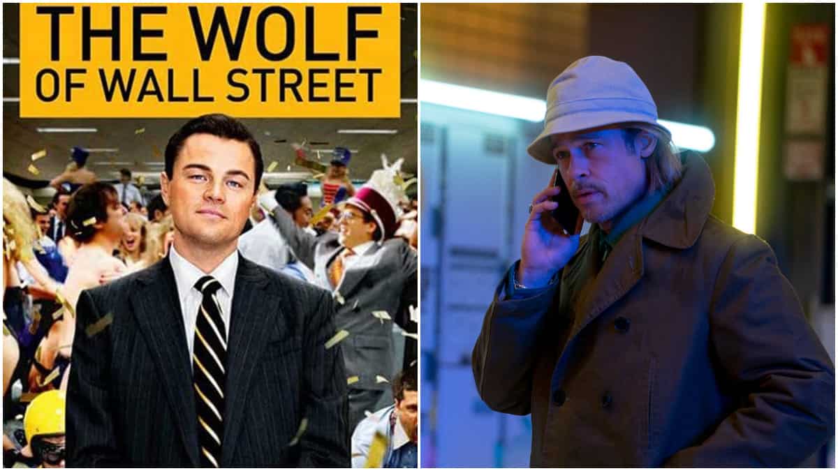 Leonardo DiCaprio and Brad Pitt actually fought a bidding war for The Wolf Of Wall Street while the latter was too keen to play Belfort - Did you know?