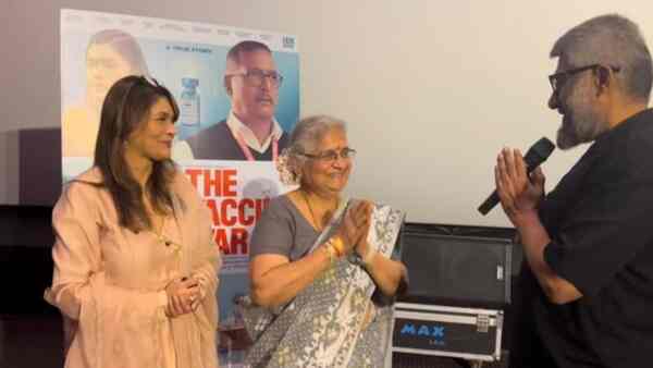 The Vaccine War: Sudha Murty feels Vivek Agnihotri’s directorial is ‘heart-touching’; lauds role of women in the film