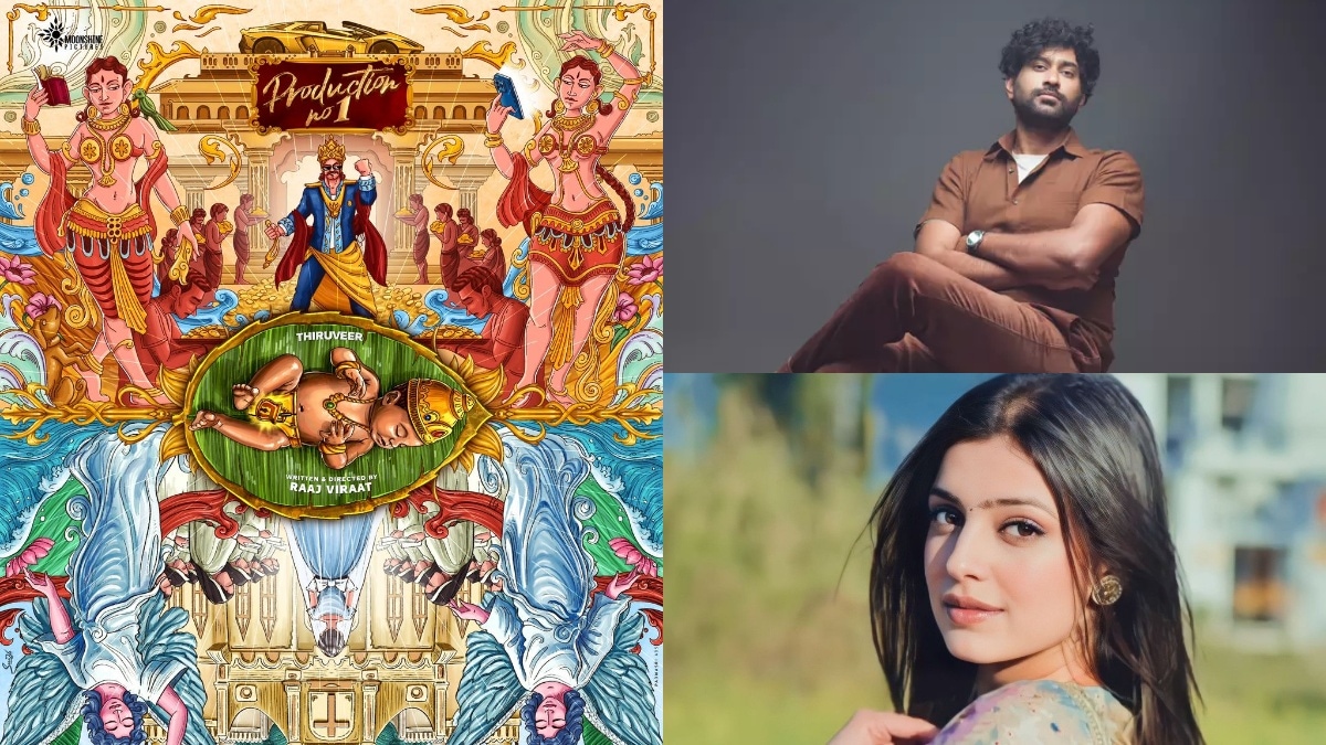 Thiruveer, Drishty Talwar team up for a dark comedy; concept poster unveiled