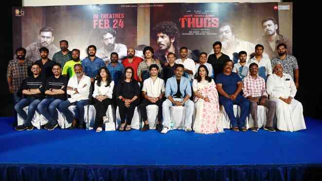 Thugs: Cast and crew members of the action drama thank director Brinda, go gaga over Hridhu Haroon