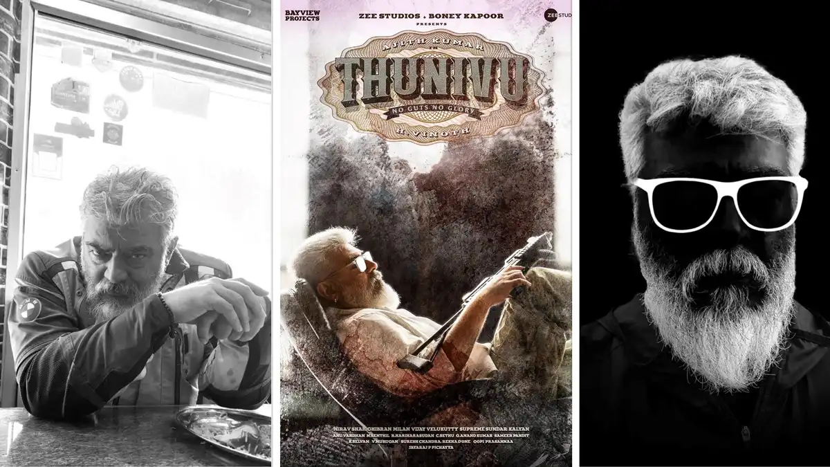 Thunivu first look Twitter reactions: Fans of Ajith Kumar go crazy over their matinee idol's dapper look