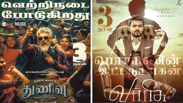 Thunivu vs Varisu: The second day box office performances of Ajith, Vijay films leave the trade surprised