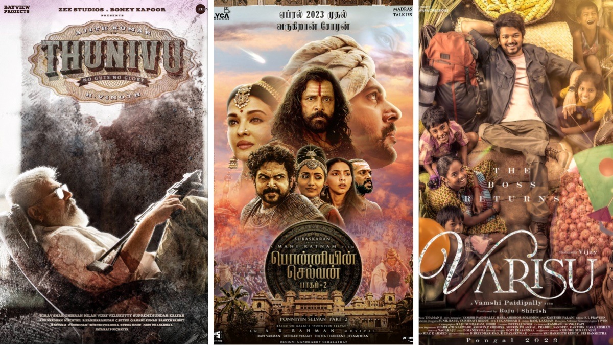 Thunivu, Varisu, Jailer and Ponniyin Selvan 2 among others; Tamil movies to watch out for in 2023