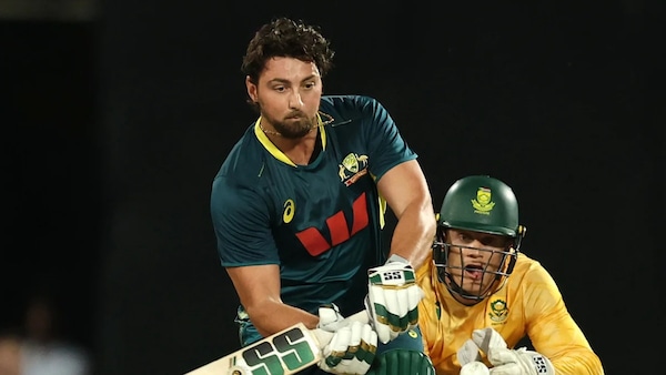 Tim David has shown great form in the AUS vs SA T20I series. Image | icc-cricket.com