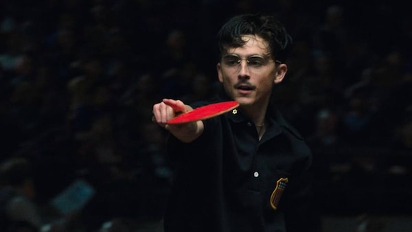 Timothee Chalamet in Marty Supreme