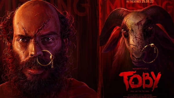 Toby first look: Raj B Shetty unleashes his stunningly fierce inner Maari in new poster