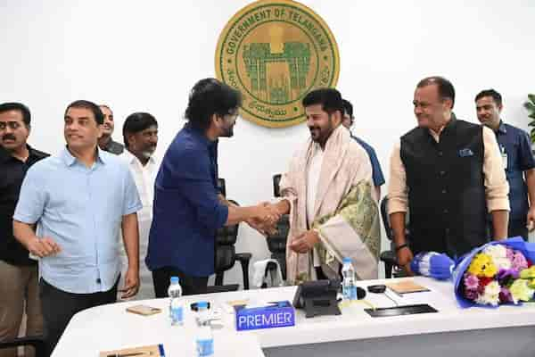 Tollywood stars meet Revanth Reddy