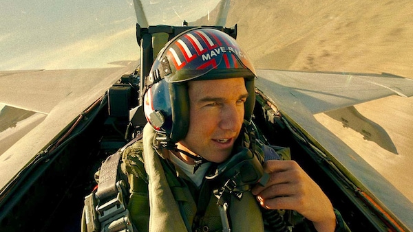 Tom Cruise in Top Gun: Maverick
