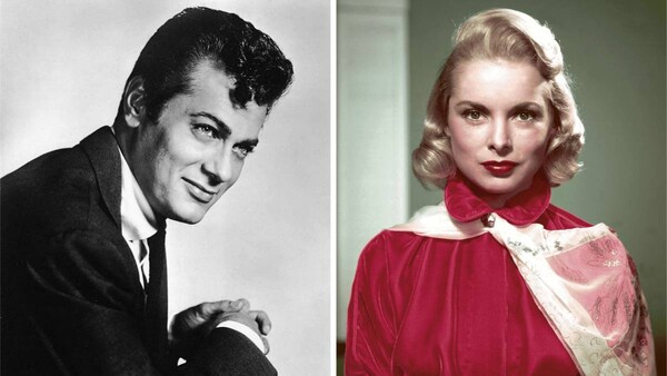 Tony Curtis and Janet Leigh
