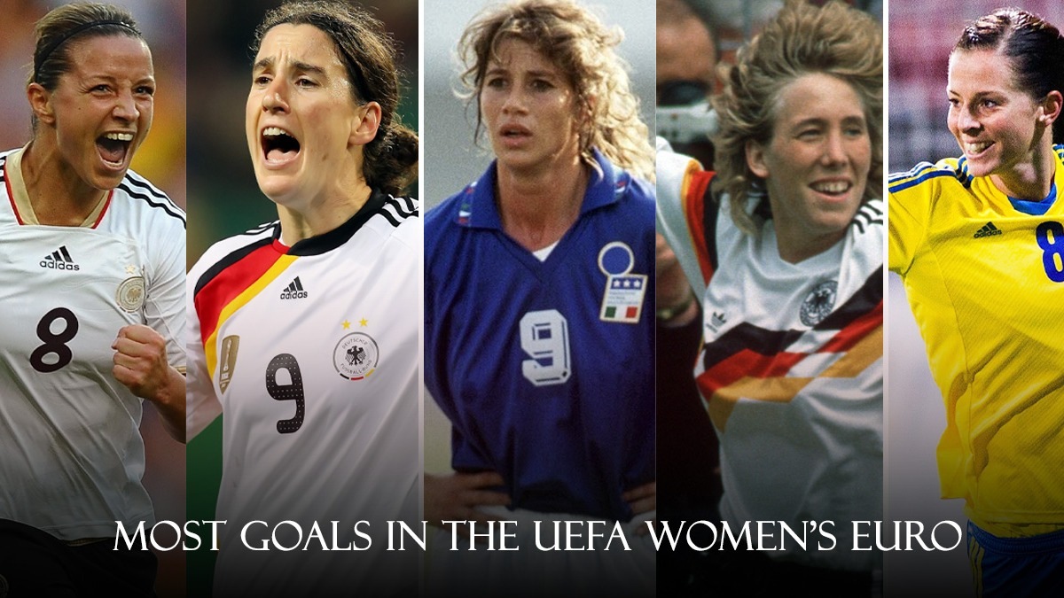 Top 5: Who has scored the most goals in the UEFA Women's EURO?